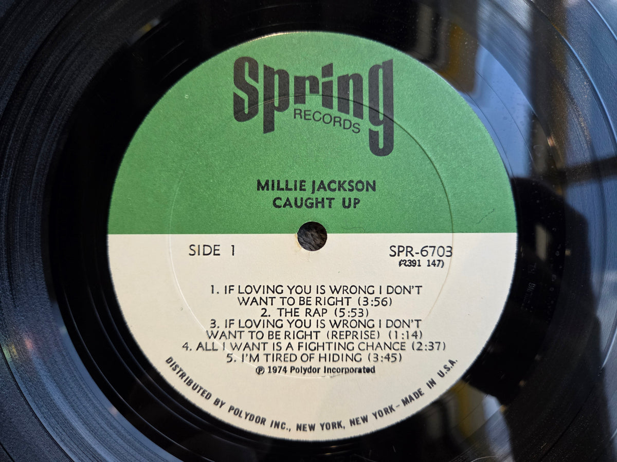 MILLIE JACKSON CAUGHT UP