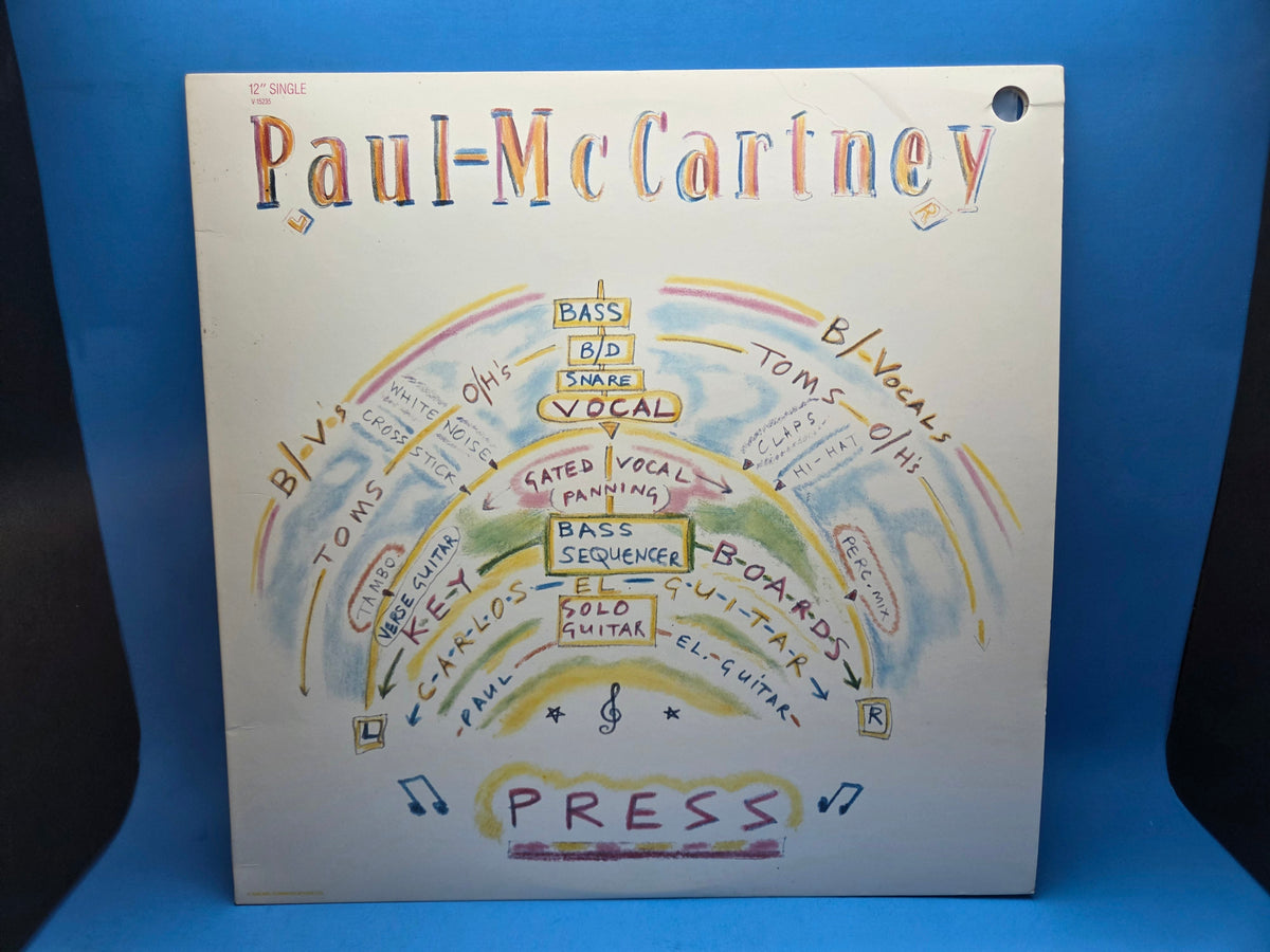 PAUL MCCARTNEY PRESS 12"