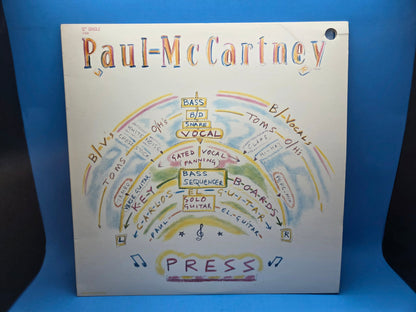 PAUL MCCARTNEY PRESS 12"