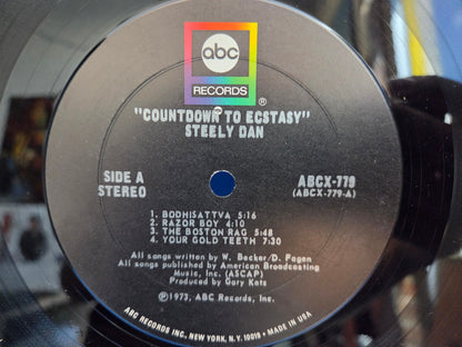 STEELY DAN COUNTDOWN TO ECSTASY 1973 INSERT