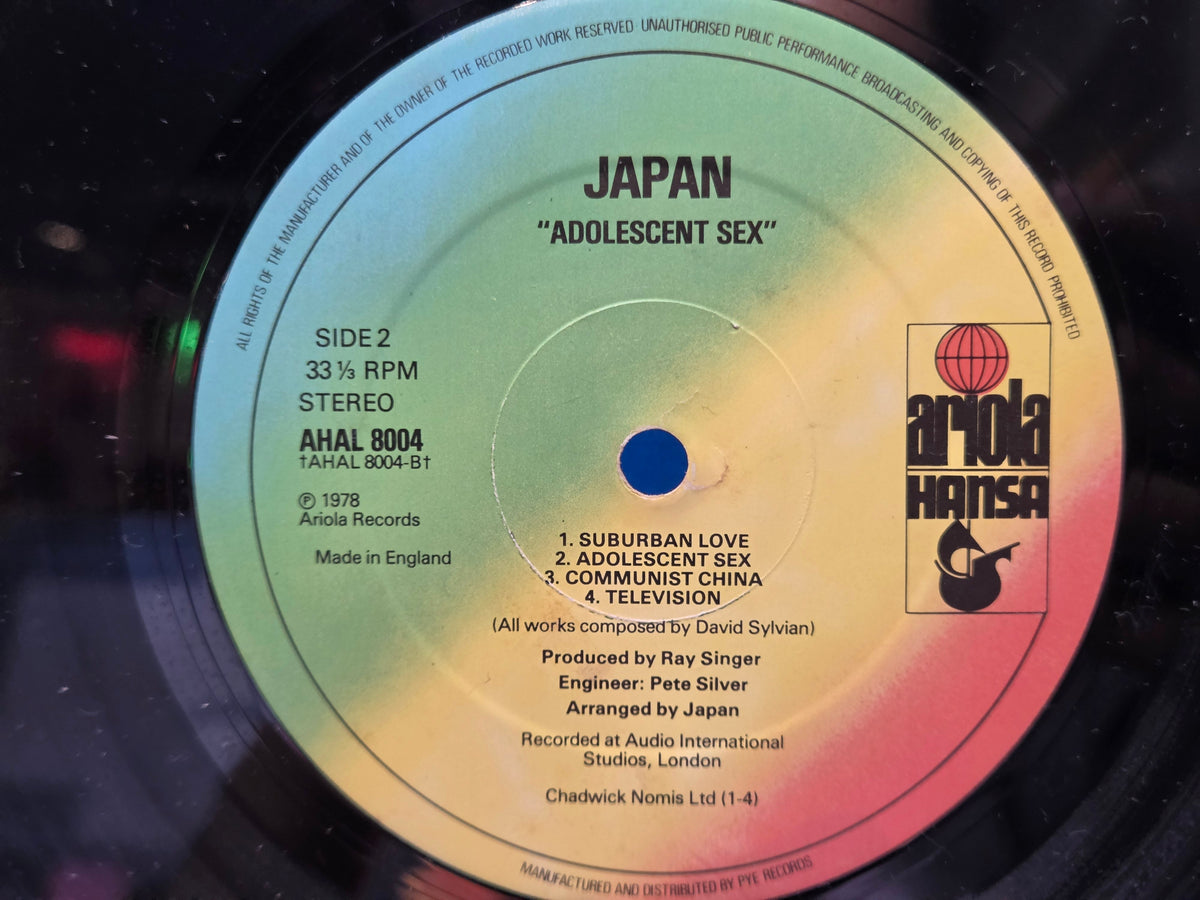 JAPAN ADOLESCENT SEX UK IMP