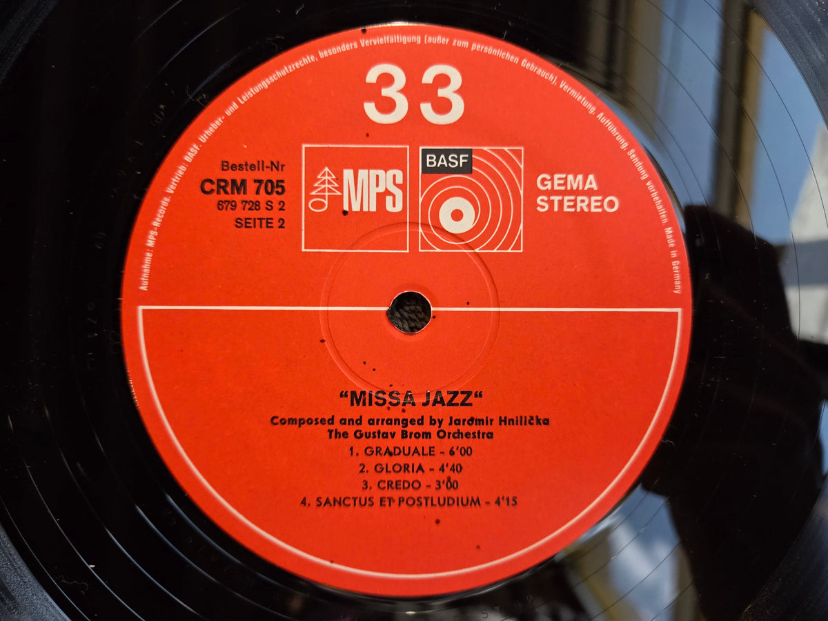 GUSTAV BROM MISSA JAZZ GER IMP