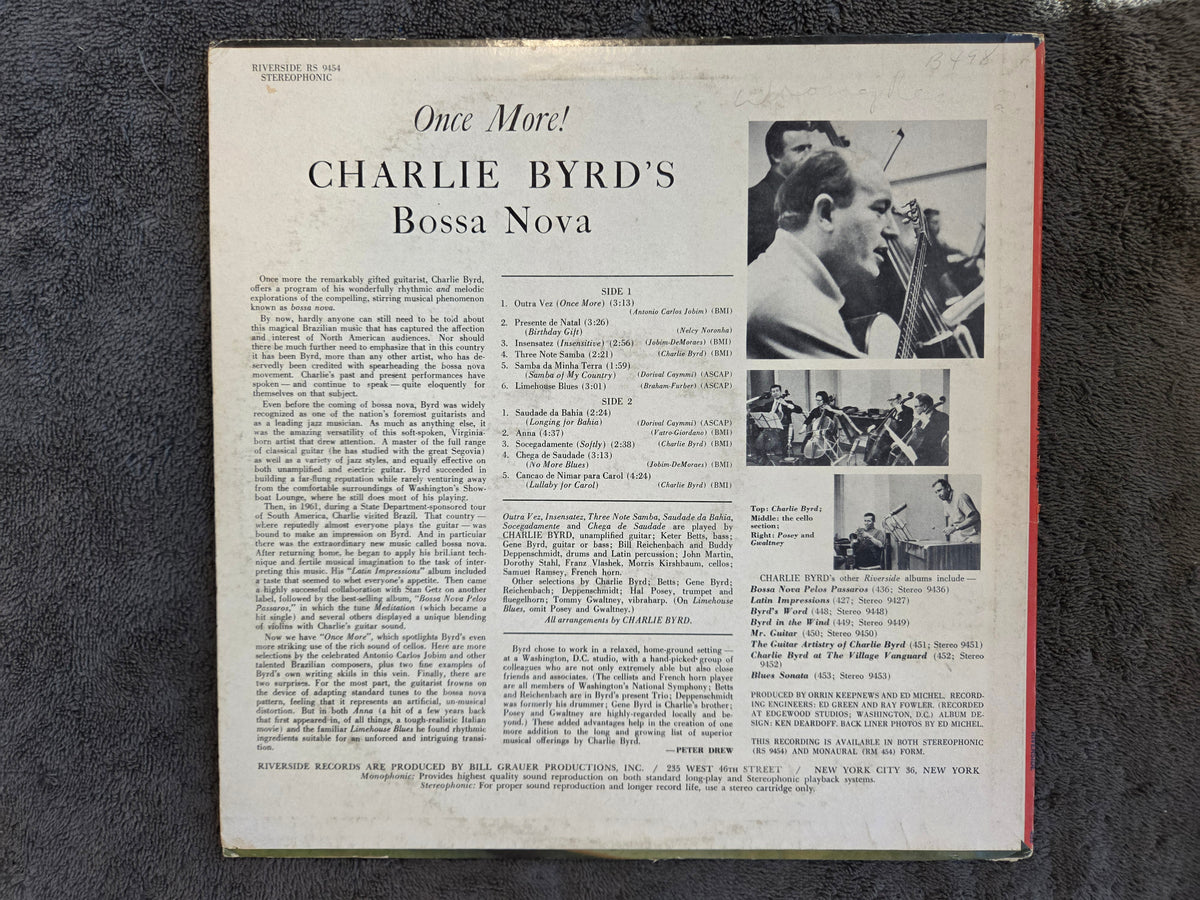CHARLIE BYRD THE GUITAR ARTISTRY OF