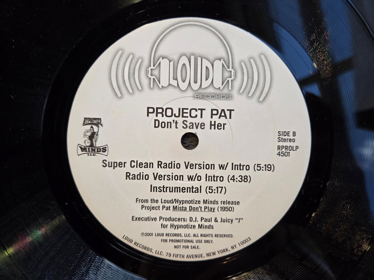 PROJECT PAT DONT SAVE HER WLP 12"