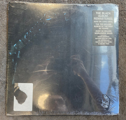 METALLICA THE BLACK ALBUM 180G RM NEW
