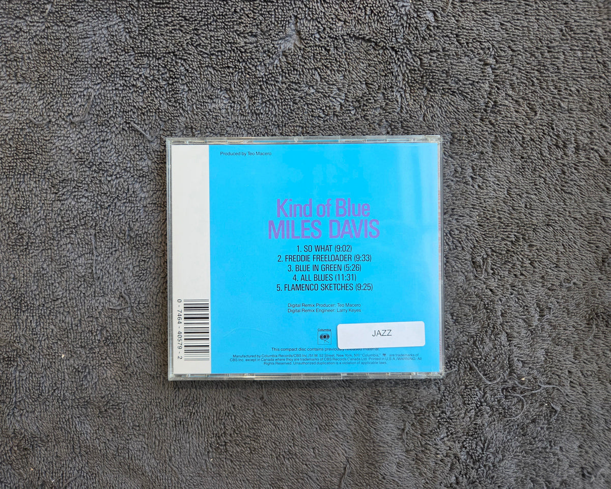 MILES DAVIS KIND OF BLUE CD