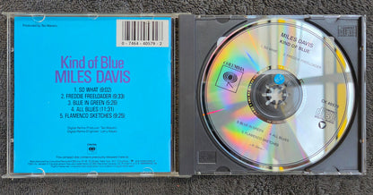 MILES DAVIS KIND OF BLUE CD