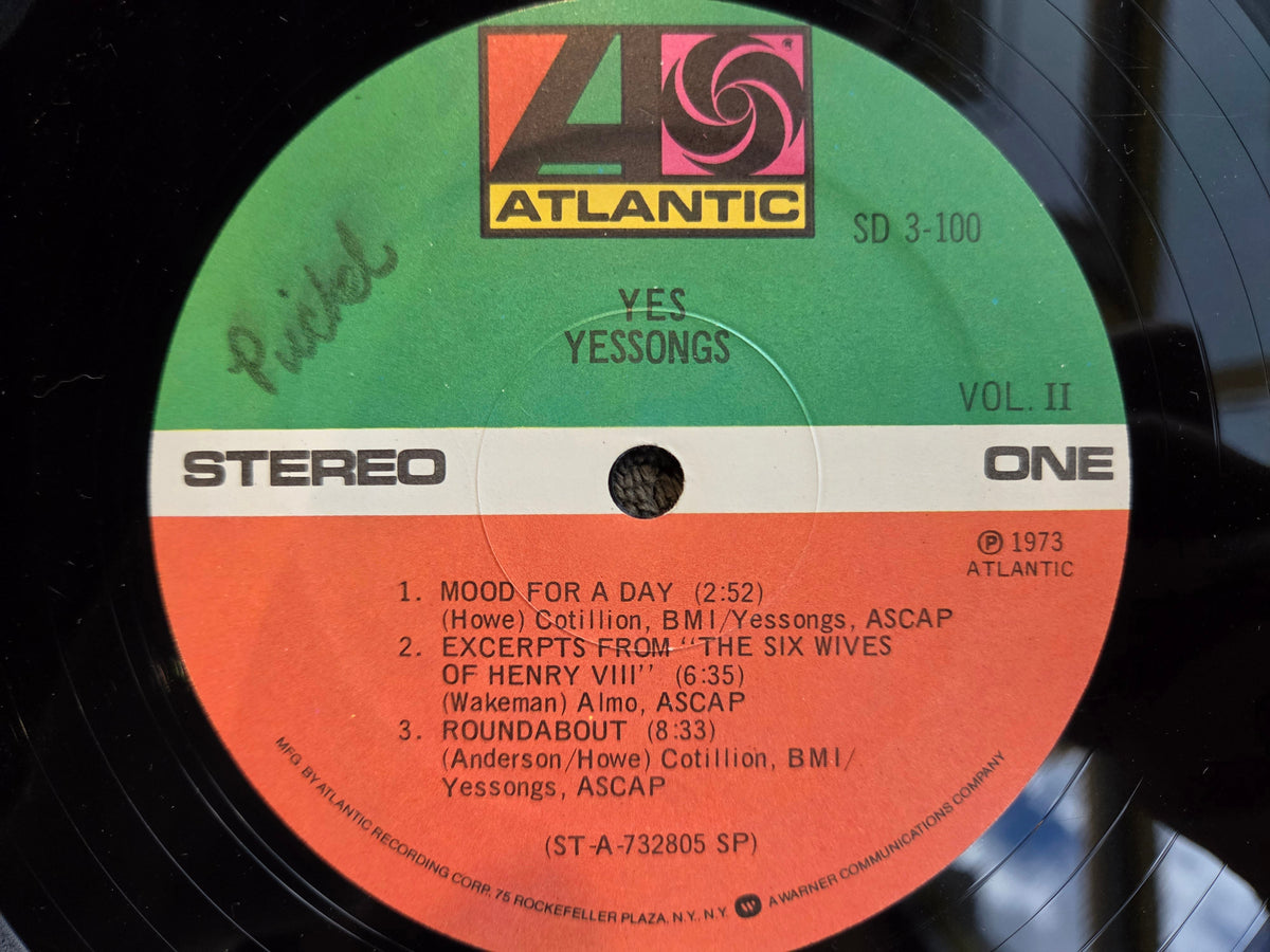 YES YESSONGS
