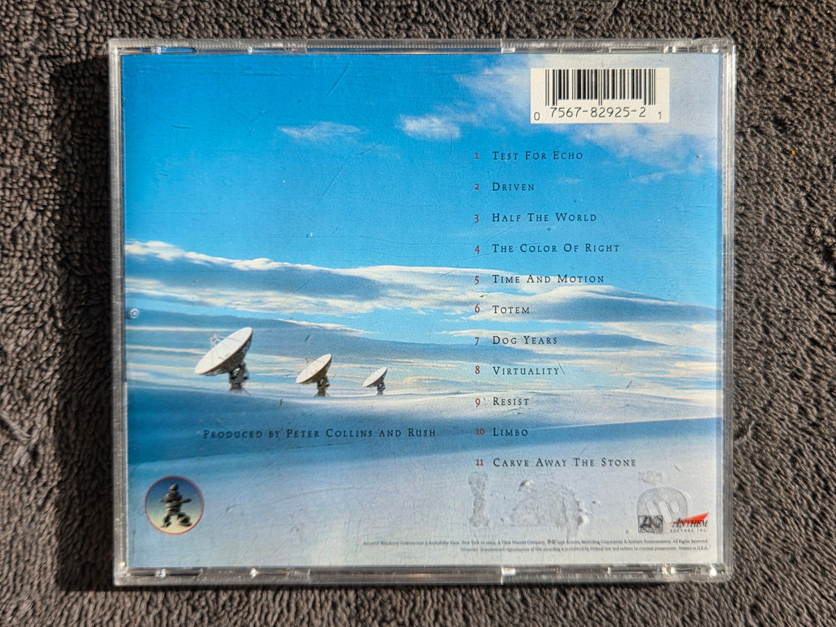 RUSH TEST FOR ECHO CD
