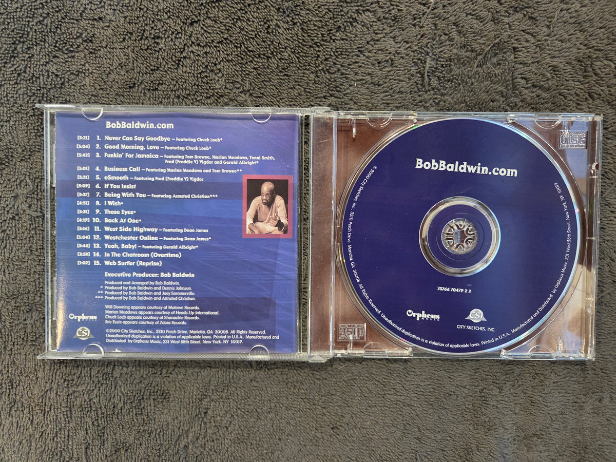BOB BALDWIN BOBBALDWIN.COM CD