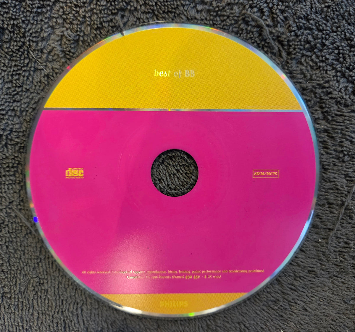 BRIGITTE BARDOT BEST OF BB FRA IMP CD