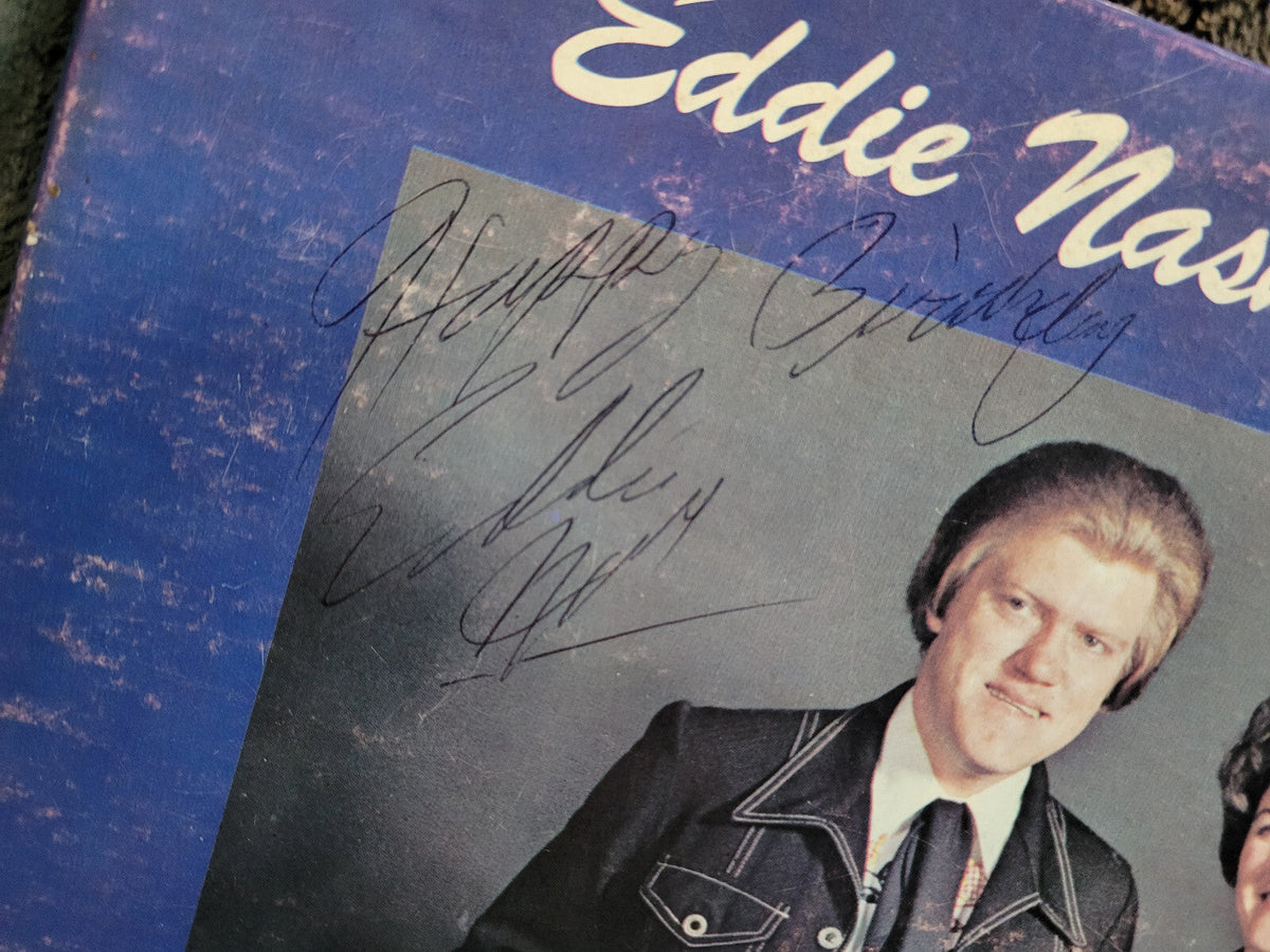 EDDIE NASH JOY KING BY REQUEST AUTOGRAPH