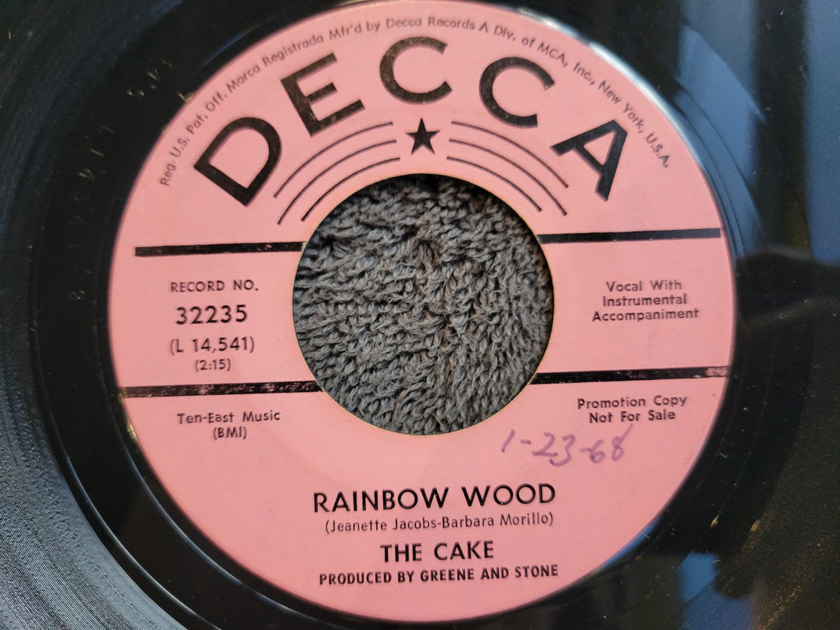 CAKE RAINBOW WOOD PROMO FIRE FLY DECCA 32235