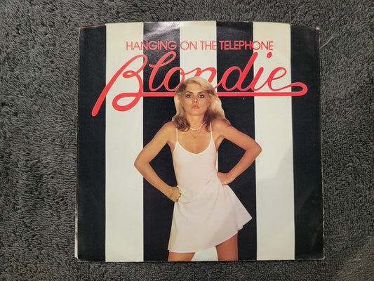 BLONDIE HANGING ON THE TELEPHONE MONO WHITE LABEL PROMO WLP PICTURE SLEEVE
