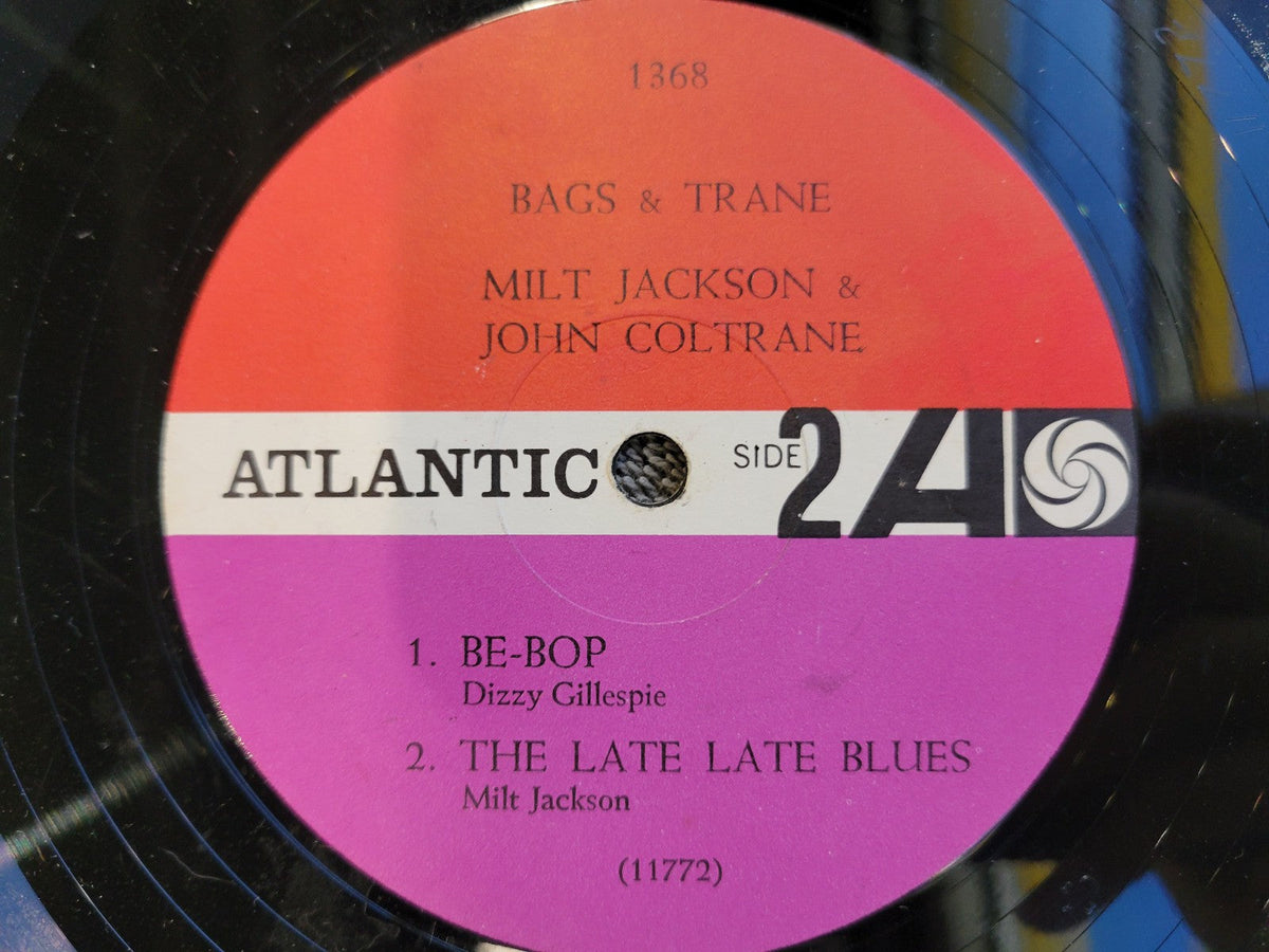 MILT JACKSON JOHN COLTRANE BAGS & TRANE ATLANTIC FIRST PRESSING