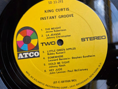 KING CURTIS INSTANT GROOVE ATCO SD 33-293