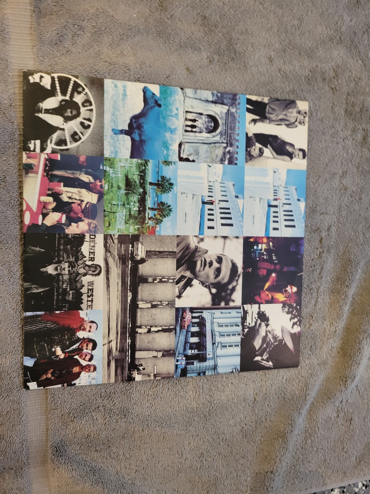 U2 ACHTUNG BABY IMPORT GERMANY W/ INSERT & INNER SLEEVE