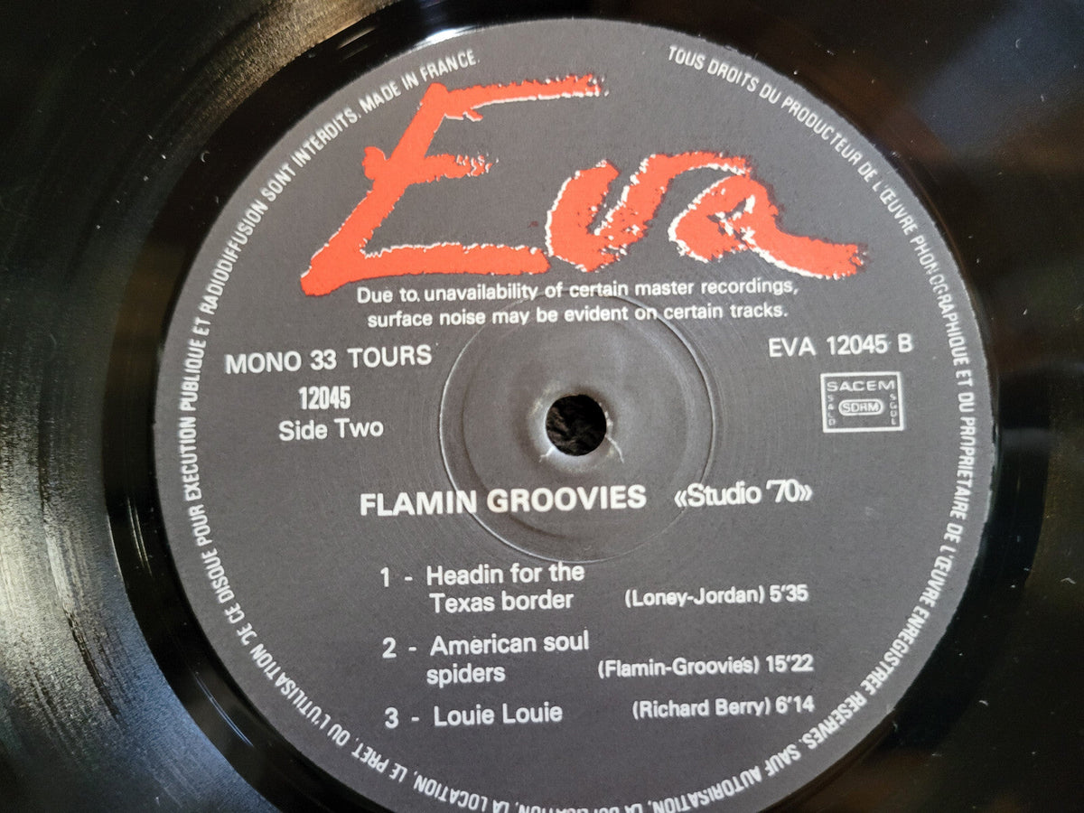 FLAMIN GROOVIES 70 FRA IMP