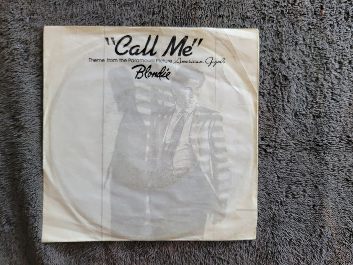 BLONDIE CALL ME IMPORT NETHERLANDS GIORGIO MORODER PS PICTURE SLEEVE