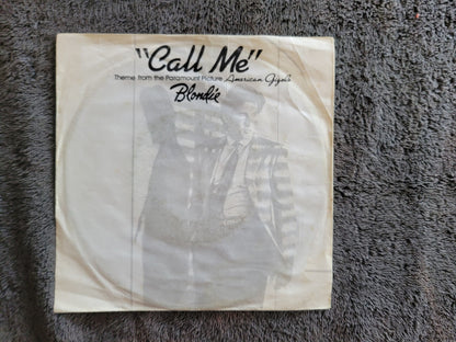BLONDIE CALL ME IMPORT NETHERLANDS GIORGIO MORODER PS PICTURE SLEEVE