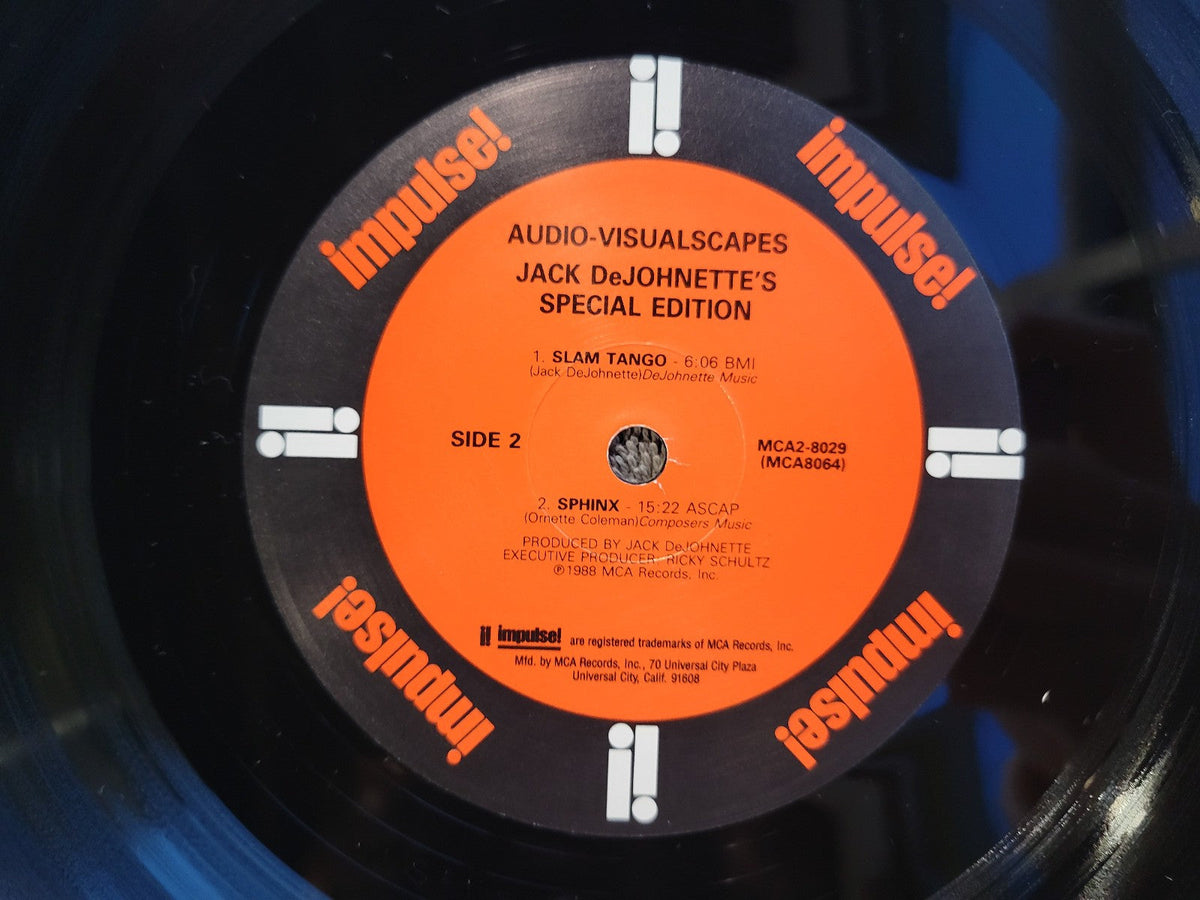 JACK DEJOHNETTE SPECIAL EDITION AUDIO VISUALSCAPES GATEFOLD 2LP IMPULSE