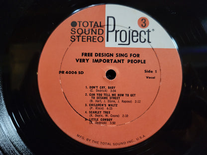 FREE DESIGN SING FOR VERY IMPORTANT PEOPLE