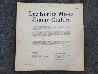 LEE KONITZ MEETS JIMMY GIUFFRE MONO