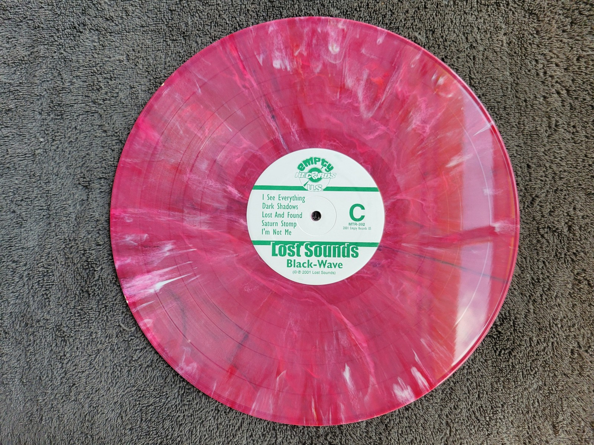 LOST SOUNDS BLACK WAVE PINK SPLATTER MARBLE VINYL 2LP