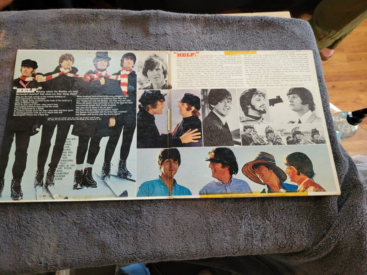 BEATLES HELP RAINBOW CAPITOL GATEFOLD