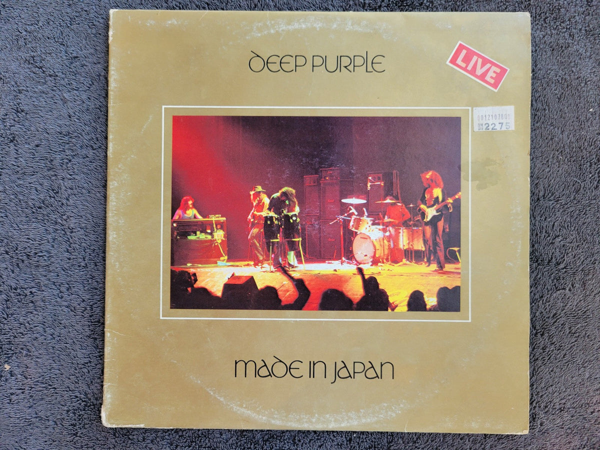DEEP PURPLE MADE IN JAPAN FIRST PRESSING ITALY IMPORT PURPLE LABEL