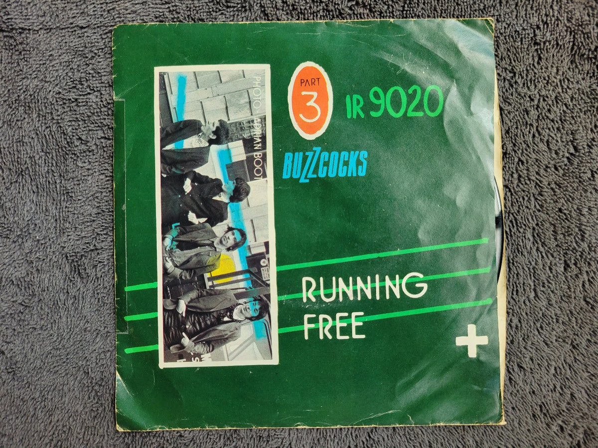 BUZZCOCKS RUNNING FREE WHAT DO YOU KNOW PS PICTURE SLEEVE