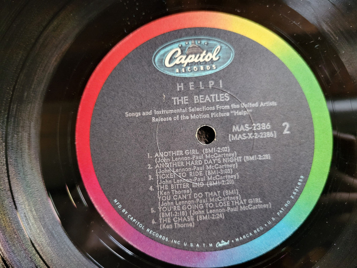 BEATLES HELP RAINBOW CAPITOL GATEFOLD