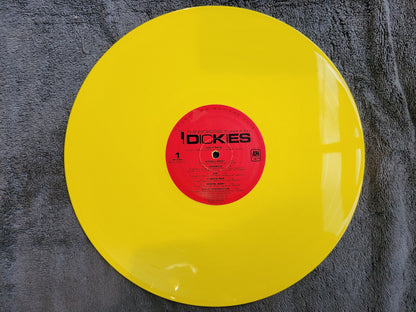 DICKIES THE INCREDIBLE SHRINKING FIRST PRESSING YELLOW VINYL
