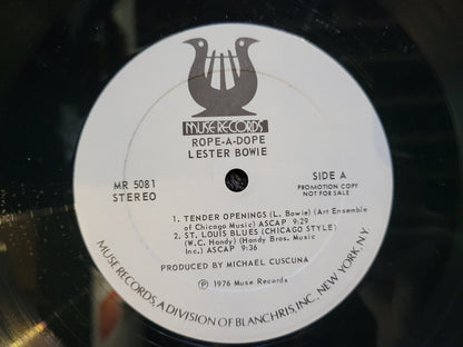 LESTER BOWIE ROPE A DOPE MUSE WHITE LABEL PROMO WLP