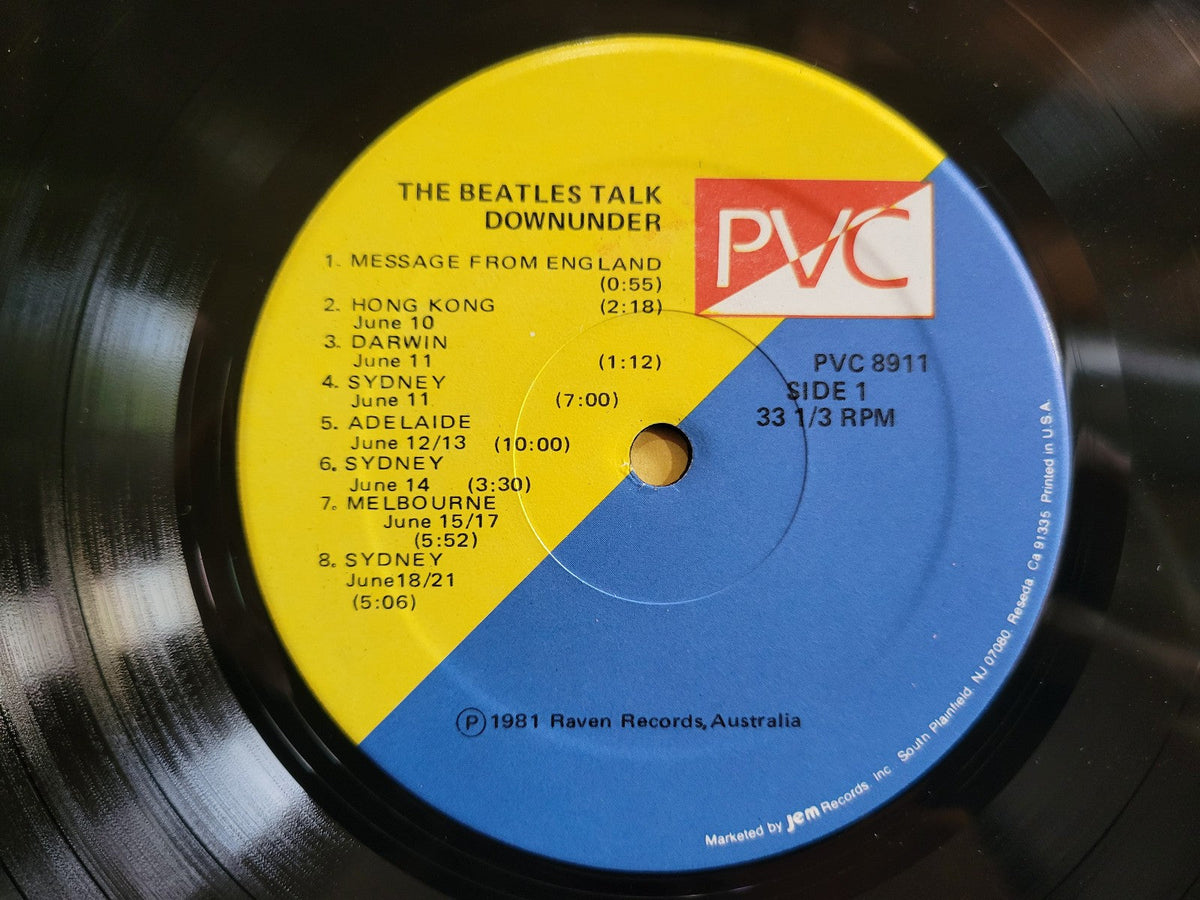 BEATLES TALK DOWNUNDER