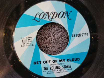 ROLLING STONES GET OFF MY CLOUD I'M FREE LONDON 45 LON 9792 PICTURE SLEEVE