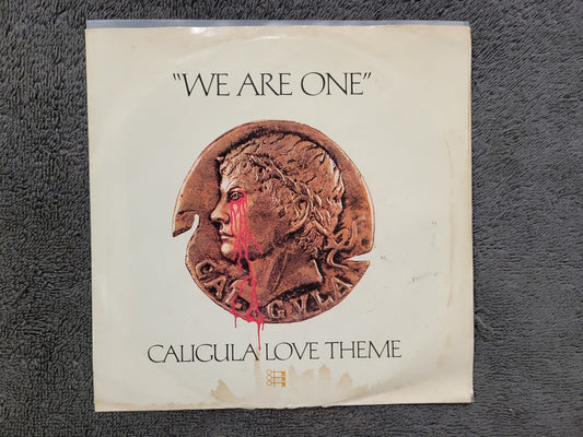 CALIGULA LOVE THEME WE ARE ONE PICTURE SLEEVE PENTOUSE PR 101