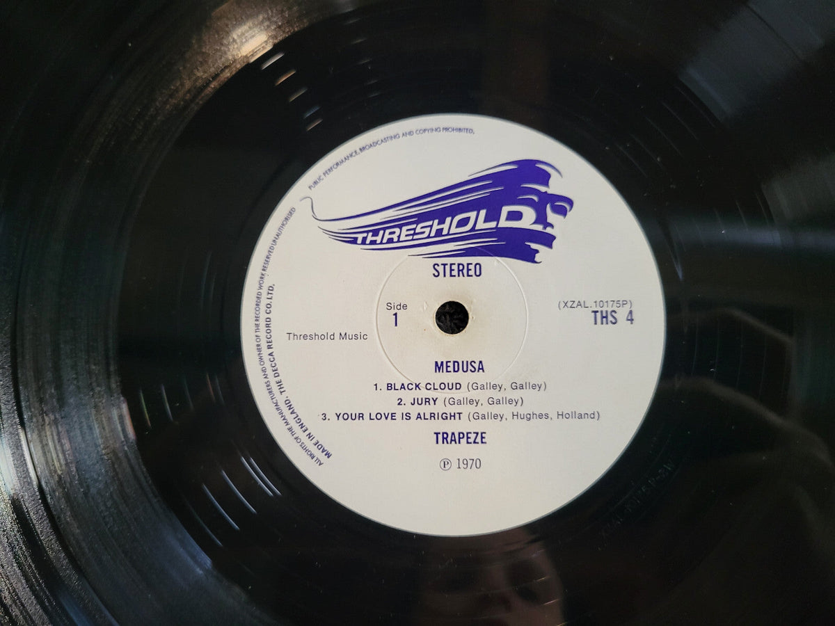 TRAPEZE MEDUSA UK IMPORT GATEFOLD DEEP PURPLE FIRST PRESS WHITESNAKE