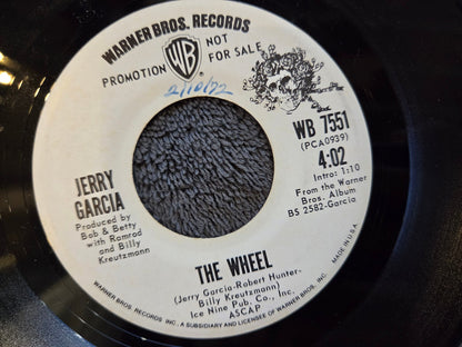 JERRY GARCIA THE WHEEL WHITE LABEL PROMO WLP DEAL GRATEFUL DEAD