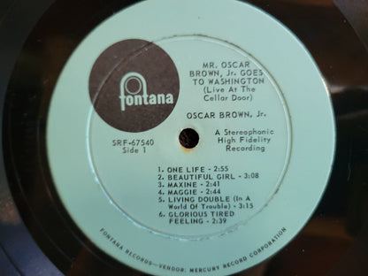 OSCAR BROWN JR GOES TO WASHINGTON FONTANA STEREO
