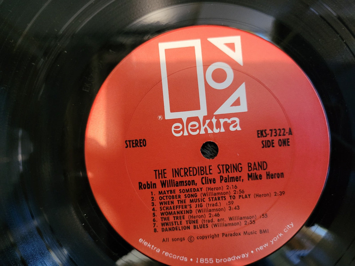 INCREDIBLE STRING BAND S/T RED BIG E ELEKTRA LABEL SELF TITLED