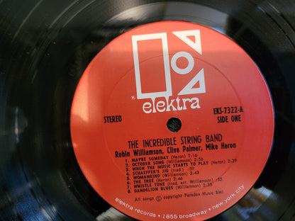 INCREDIBLE STRING BAND S/T RED BIG E ELEKTRA LABEL SELF TITLED