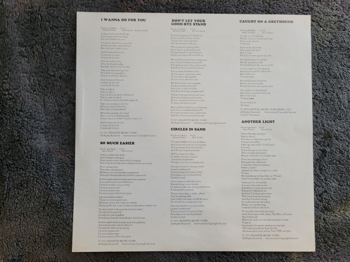 HONK SELF TITLED S/T W/ INSERT SELF TITLED