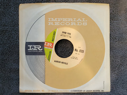 AARON NEVILLE OVER YOU HOW MANY TIMES IMPERIAL NO. 035 PROMO