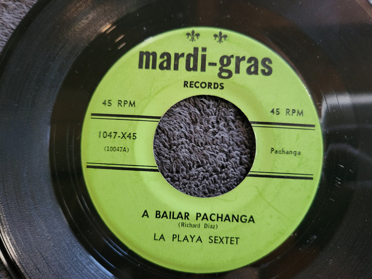 LA PLAYA SEXTET A BAILAR PACHANGA MARDI GRAS RECORDS