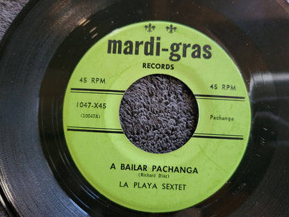 LA PLAYA SEXTET A BAILAR PACHANGA MARDI GRAS RECORDS