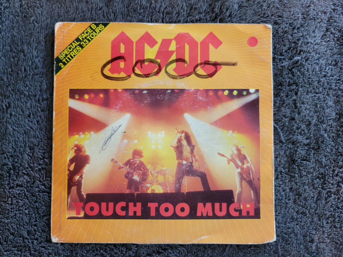 AC/DC TOUCH TOO MUCH 7" FR IMP