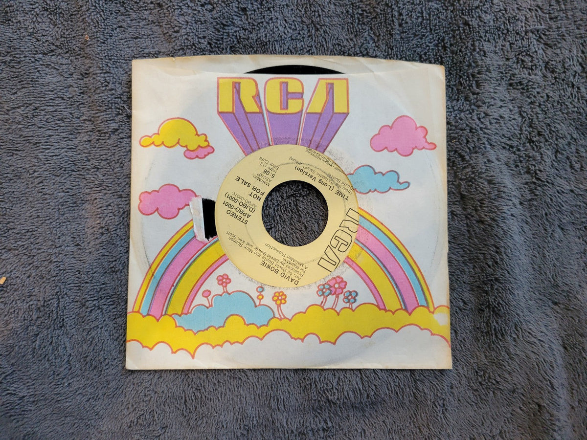 DAVID BOWIE TIME 2 VERSIONS PROMO SHORT/LONG