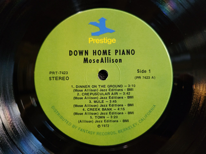 MOSE ALLISON DOWN HOME PIANO