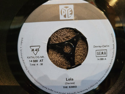 KINKS LOLA BERKELY MEWS PS GER IMP 7"